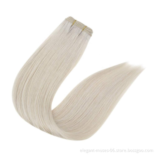 Wholesale synthetic bundle hair braids double protein filam hair extensions Silky Straight synthetic Hair Weaves vendor
